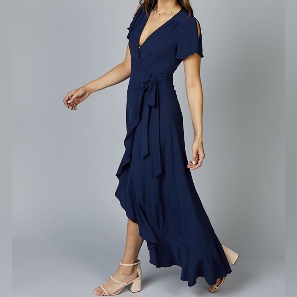 Altar’d State Navy Maxi Dress